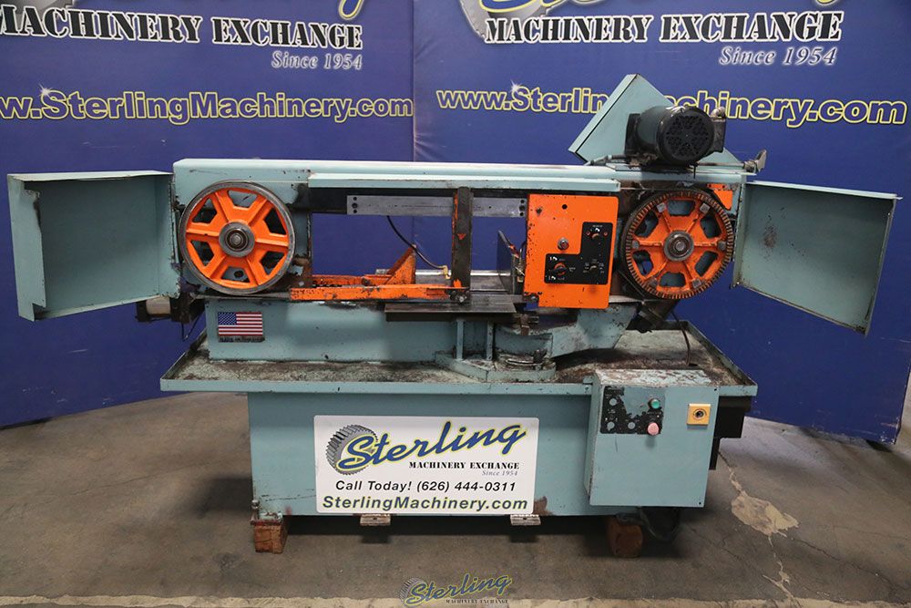 10" x 16" Scotchman #SH1016, heavy duty horizontal band saw, 1" x .035" x 159" blade, 105-275 SFPM, power - Image 3