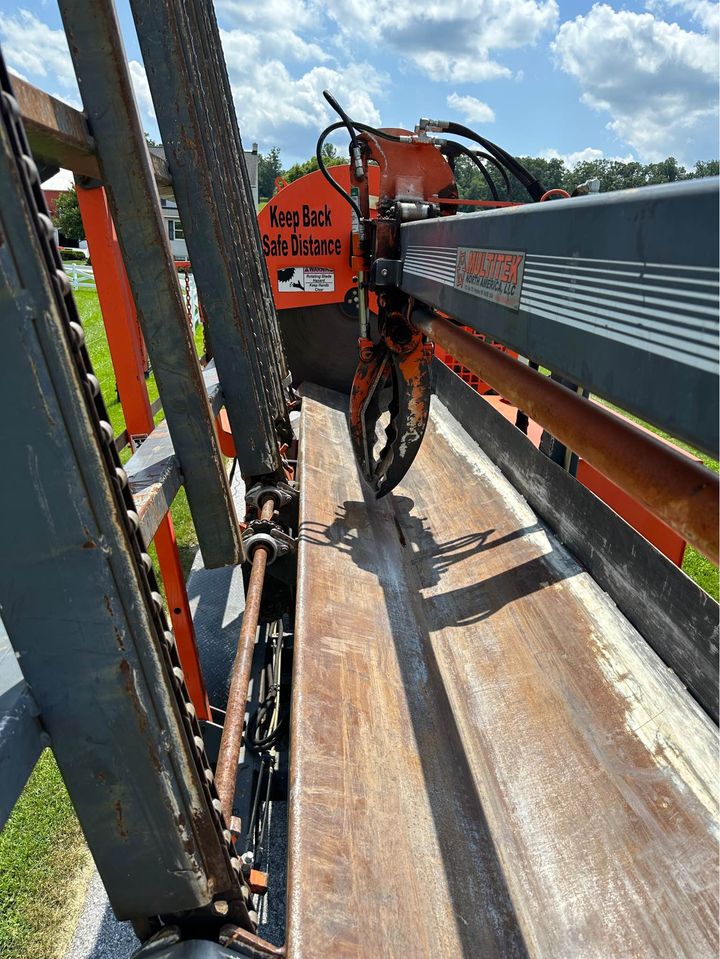 Multitek #2040XP, Firewood Processor, shuttle grapple, 30' conveyor, 60" carbide tipped circle saw, 2015 - Image 7