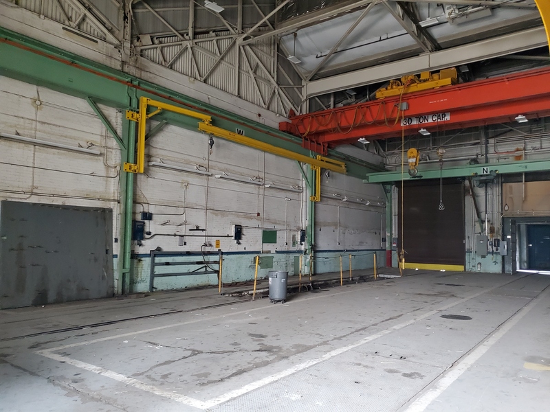 30 Ton, R & M, 10 ton hoist on bridge, 40' span - Image 1