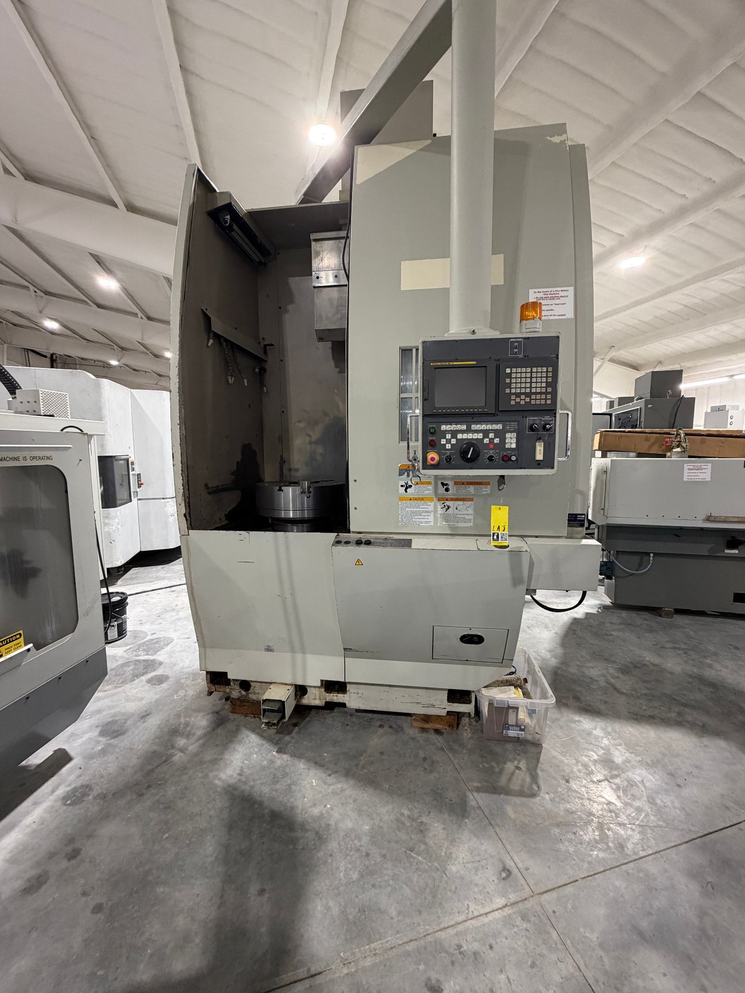 Okuma-Howa #V80R, vertical turn CNC lathe, OH-Fanuc L Control, 40" swing, 24" chuck, 30 HP - Image 1