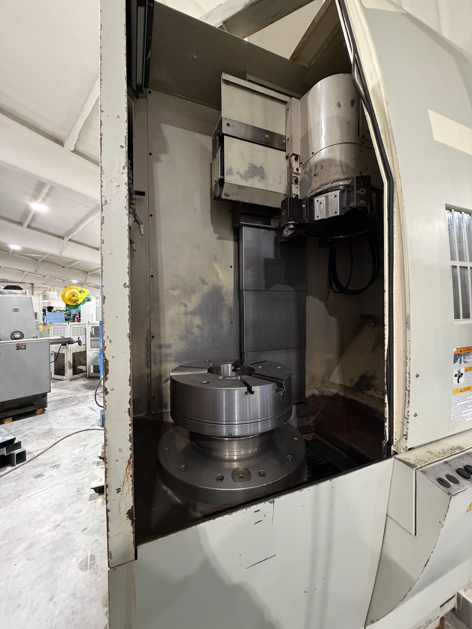 Okuma-Howa #V80R, vertical turn CNC lathe, OH-Fanuc L Control, 40" swing, 24" chuck, 30 HP - Image 3