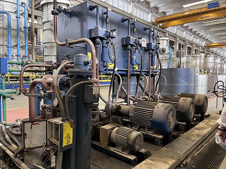 Entry & Exit coil walking beam, Siemag, with downender & upender, hydraulically operated - Image 8
