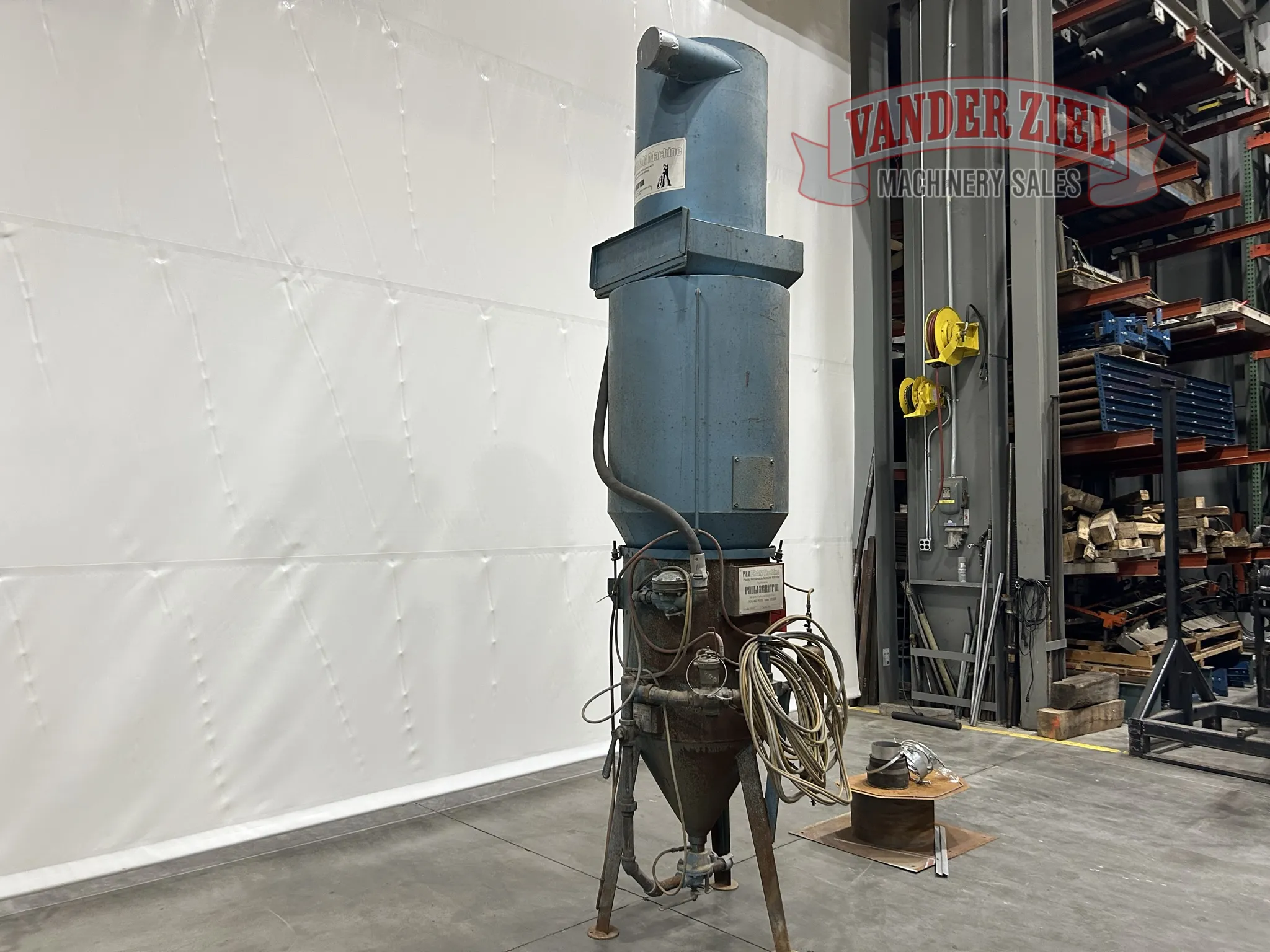 P & G #PRAM-11, media blast & recovery system, serial #509, #16739 - Image 9