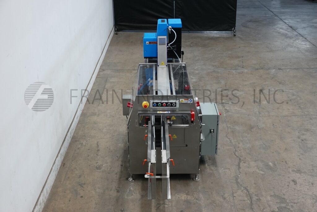 Adco #15HCS-50-SS, semi-automatic, Stainless Steel, hot melt glue carton sealer, Nordson hot melt glue system - Image 3