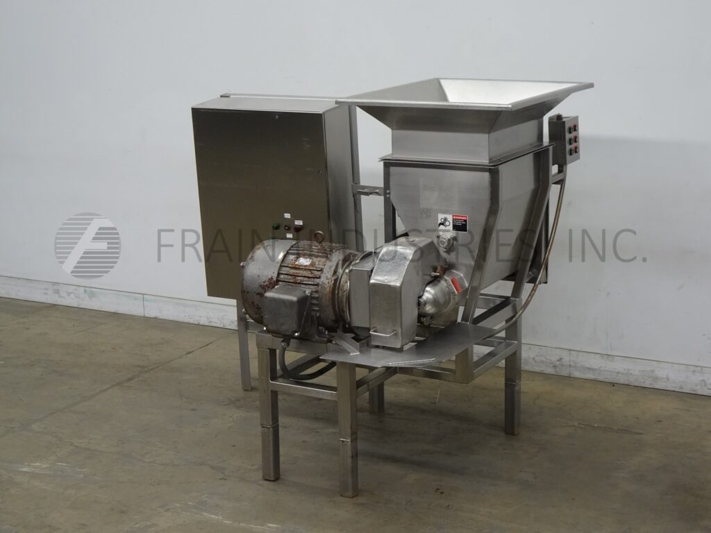 Urschel #2100, Stainless Steel Comitrol, with feeder and processor unit, stationary cutting head & rotating - Image 5