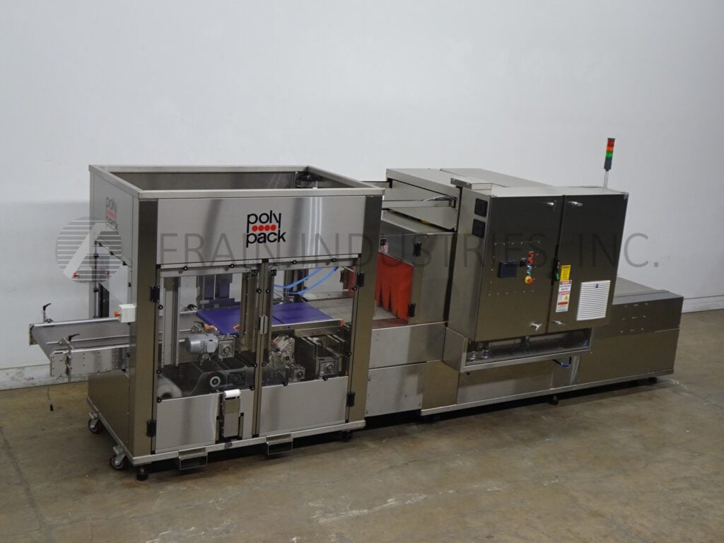 Poly Pack #TW-TANGOLL-24, automatic, inline, continuous motion, registered film, shrink bundler and tunnel - Image 1