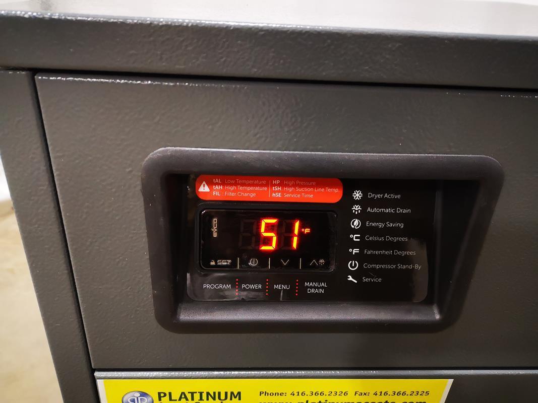 80 cfm, 230 psi, Hertz #HRD-US-80, automatic refrigerated air dryer, brand new, 2019 - Image 3