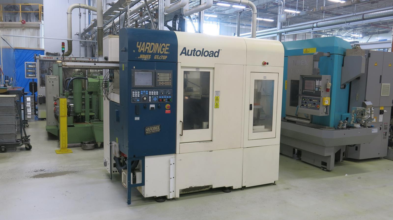 Hardinge #Conquest-GT27SP, CNC gang tool lathe, GE Fanuc 18i, 11.7