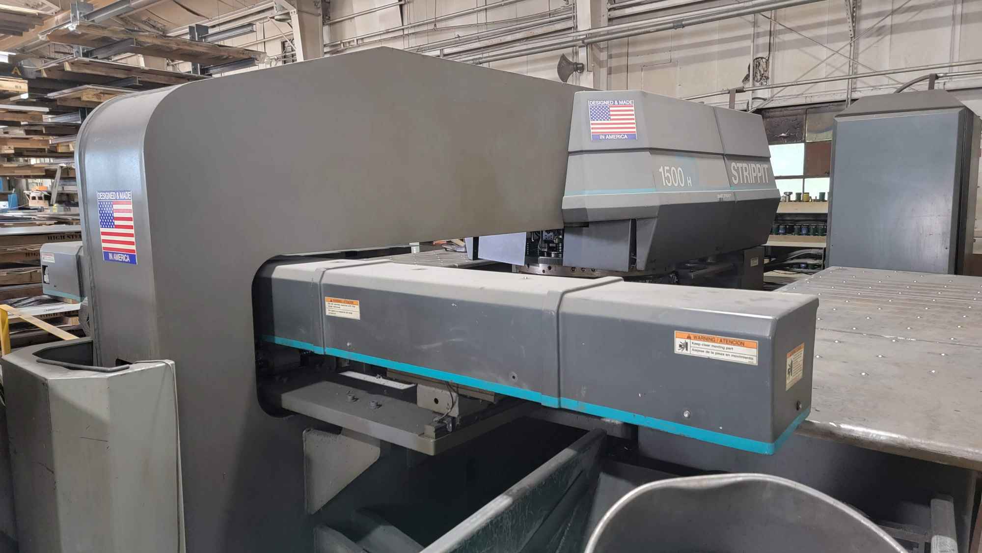 30 Ton, Strippit #1500H-30, Turret Punch Press, punch tooling, 2000 - Image 8