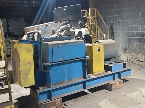 Williams hammermill, 19" x32" opening, adjustable breaker impact blade, 100 HP direct drive motor - Image 2