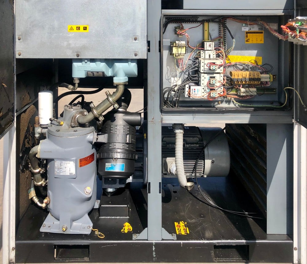 185 cfm, 125 psi, Atlas Copco #GA-30, 40 HP, air cooled, 460 V. - Image 5