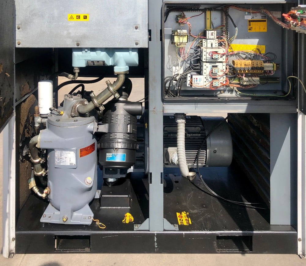 185 cfm, 125 psi, Atlas Copco #GA-30, 40 HP, air cooled, 460 V. - Image 6