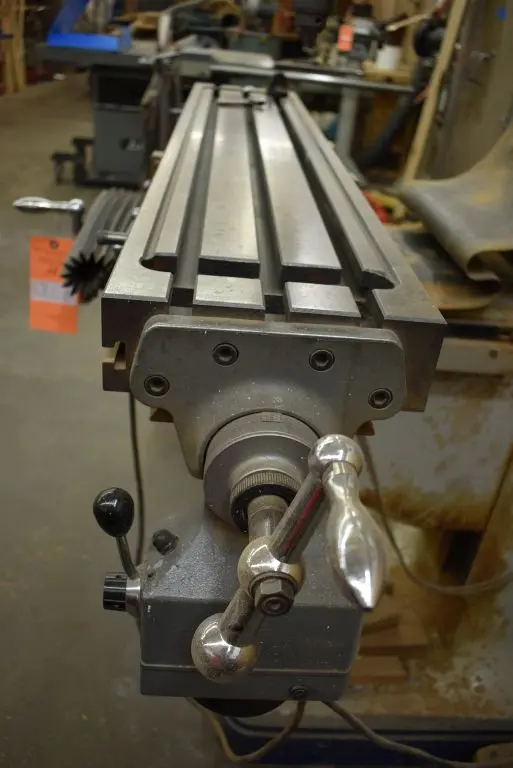 Meehanite #100-1949/TURN-PRO, vertical mill, 49" x9" T-slot servo power table, 60-4200 RPM, 1998 - Image 3