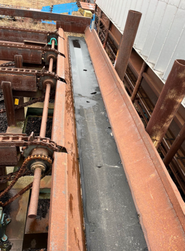 Cooper End Dog Scragg Sawmill, complete mill, (2) Infeed Decks, cut off saw, debarker - Image 9