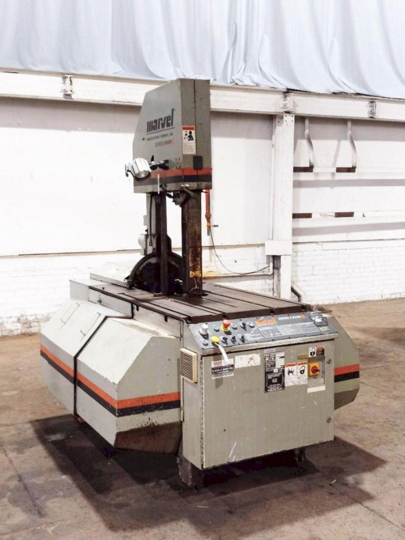 18" x 22" Marvel #8-Mark-II, vertical tilt band saw, 24" x48" table, 14" x 1" x .035" blade, 2011 - Image 1