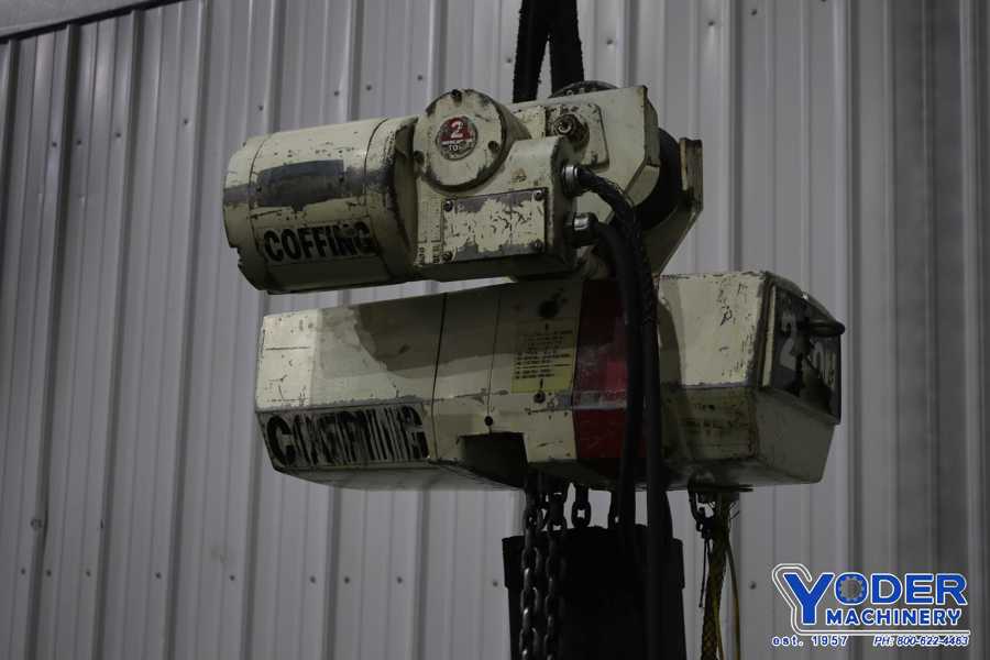 2 Ton, Cm, electric chain hoist, #75807 - Image 3