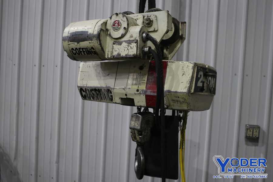 2 Ton, Cm, electric chain hoist, #75807 - Image 8