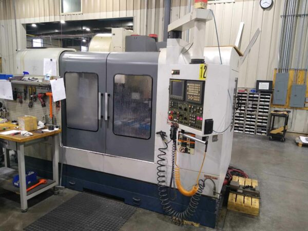 YCM #XV-1250A, CNC vertical machining center, 24 automatic tool