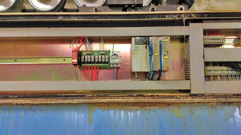 Barberan #PL-32-PVA, Profile Wrapper w/ Sheet Feeder, 300 mm width foil/veneer/profile, 50 mm thick profile - Image 4