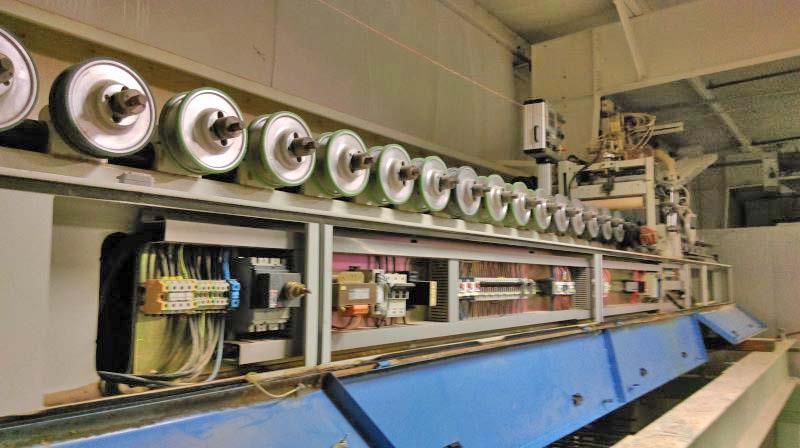 Barberan #PL-32-PVA, Profile Wrapper w/ Sheet Feeder, 300 mm width foil/veneer/profile, 50 mm thick profile - Image 10