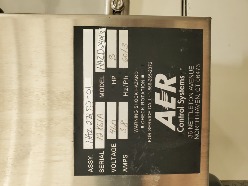 48" x 24" AER #HAZD-24X48, Downdraft Bench, wet, unused, 2019, several available - Image 7