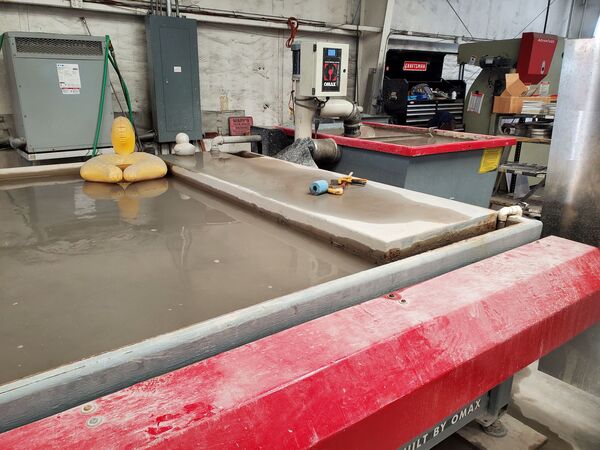 Omax #Maxiem-2040, Waterjet Cutting System, Omax Based PC Control, 13'10" X, 6' 7" Y, 12" Z, 2015 - Image 8