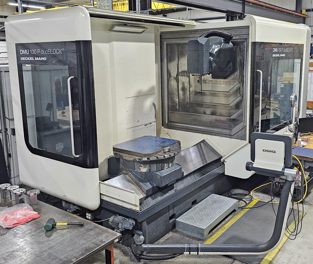 DMG, Mori Deckel Maho #DMU-100P-DuoBlock, 5-Axis, 40 automatic tool changer, 39.4" X, 49.2" Y, 39.4" Z, 18000 - Image 1
