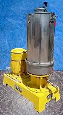 Comec #Type-M100, Vertical Stainless Steel Micro Ball Mill, 25 gallon tank, 44 lbs Ball charge, (2) 10" - Image 4