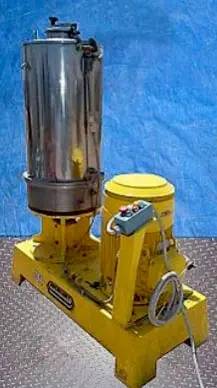 Comec #Type-M100, Vertical Stainless Steel Micro Ball Mill, 25 gallon tank, 44 lbs Ball charge, (2) 10" - Image 6