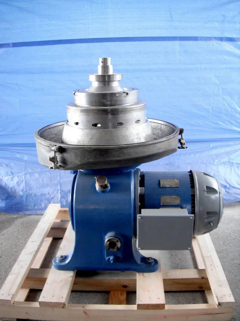 Sharples #DM-E2478-2-E8796, Separator/Desludger, 6250 RPM bowl speed, 60 disks, 11" diameter x 7" H hopper w/ - Image 7
