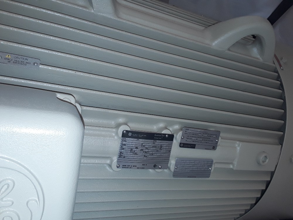 250 HP 3600 RPM General Electric, Frame 508/9LS, TEFC, Ball, IEEE 841, 2300/4160 Volts, new, Q830 (2 - Image 2
