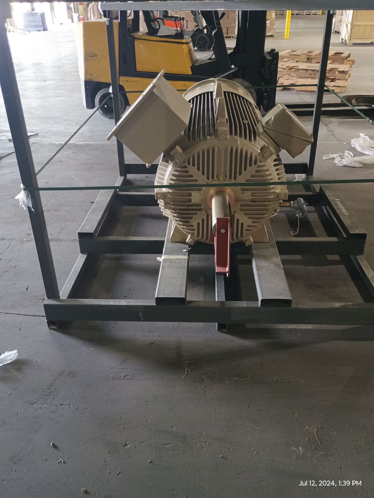 250 HP 3600 RPM General Electric, Frame 508/9LS, TEFC, Ball, IEEE 841, 2300/4160 Volts, new, Q830 (2 - Image 7