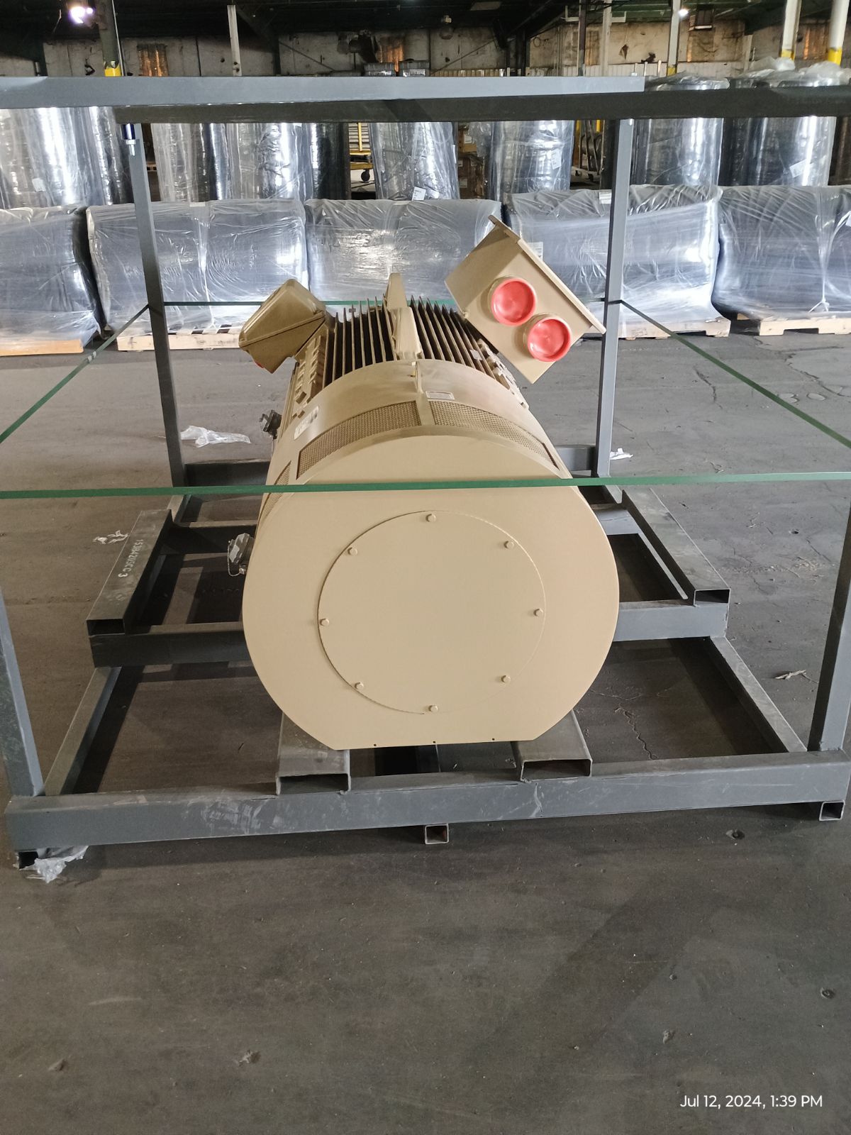 250 HP 3600 RPM General Electric, Frame 508/9LS, TEFC, Ball, IEEE 841, 2300/4160 Volts, new, Q830 (2 - Image 8