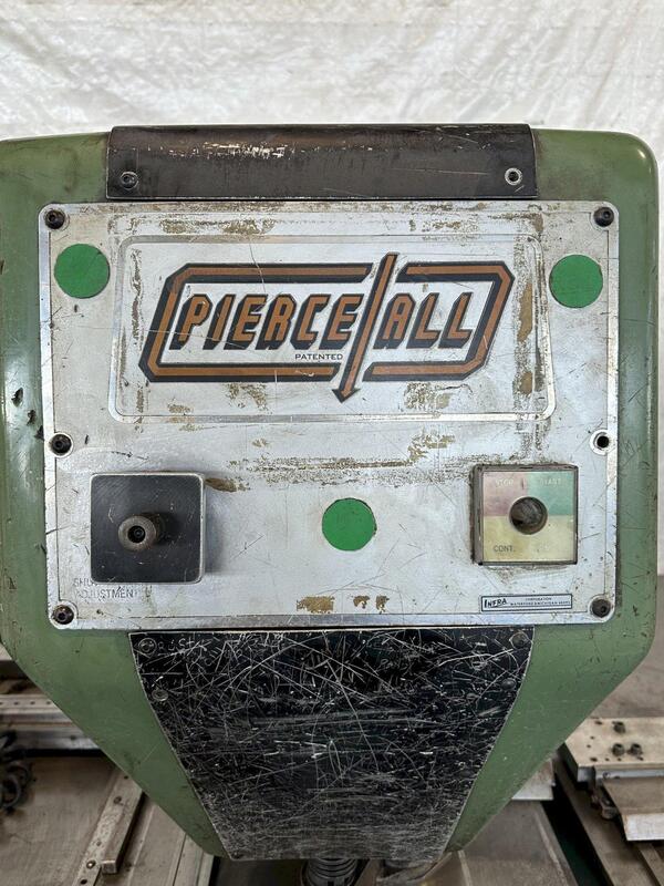 25 Ton, Pierce-All #3025A, single end hydraulic punch, 30" throat, 3/8" stroke, 140 SPM, 36" x96" tbl - Image 4