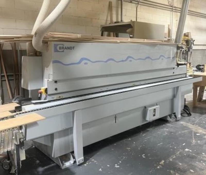 Brandt #KDF-550-C, Edgebander w/Pre-Mill & Corner Rounding, 0.4-8 mm edge capacity, 8-60 mm panel thickness - Image 2