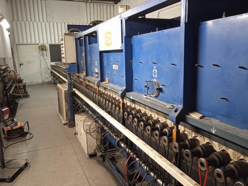 Efco #EF-1540-R-L, Flat Tempering Furnace, 1500 mm x 4000 mm glass size, 4-19 mm glass thickness, 1995 - Image 3