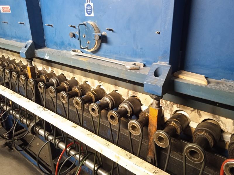 Efco #EF-1540-R-L, Flat Tempering Furnace, 1500 mm x 4000 mm glass size, 4-19 mm glass thickness, 1995 - Image 4