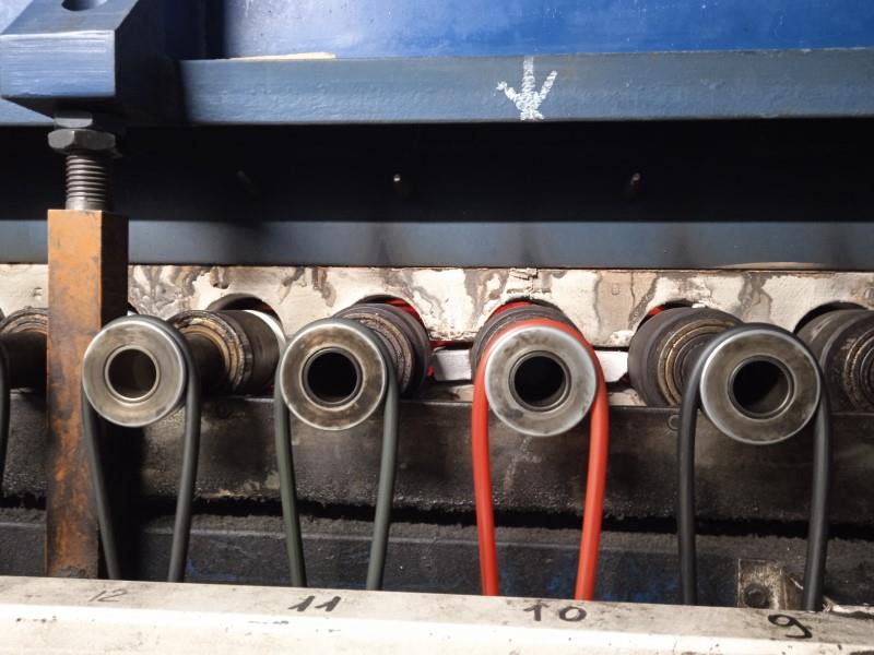 Efco #EF-1540-R-L, Flat Tempering Furnace, 1500 mm x 4000 mm glass size, 4-19 mm glass thickness, 1995 - Image 5