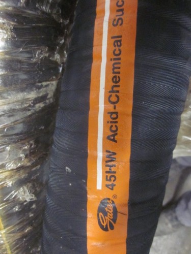 3" Acid checmial suction discharge hose, Gates #45HW, w/female Kamloc on each end, 150 psi - Image 4