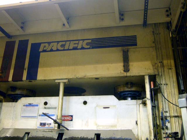 200 Ton, Pacific #200-D8-48-96, Straight Side Hydraulic Press, 24" stroke, 36" daylight, 1992 - Image 8