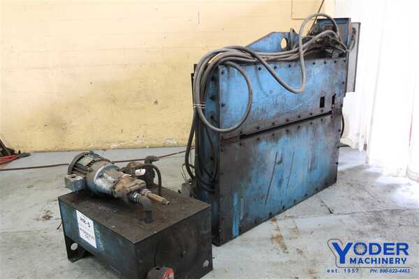 4' Hydraulic shear, #59885 - Image 1