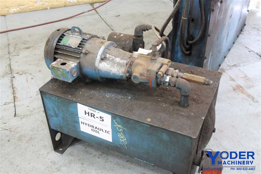 4' Hydraulic shear, #59885 - Image 10