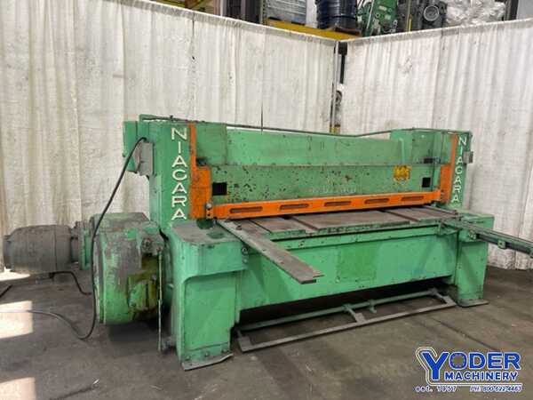 1/4" x 6' Niagara #76B, power squaring shear, #76550 - Image 1
