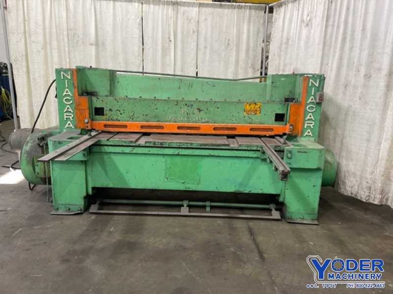 1/4" x 6' Niagara #76B, power squaring shear, #76550 - Image 3