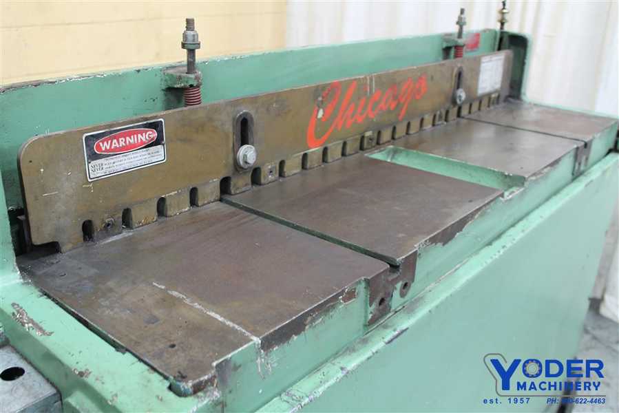 14 gauge x 4' Dreis & Krump, hydraulic power shear, #61657 - Image 2