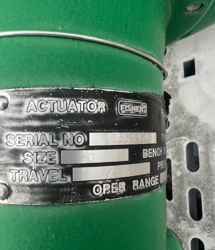1" Fisher, Control Valve, #12564460 - Image 3