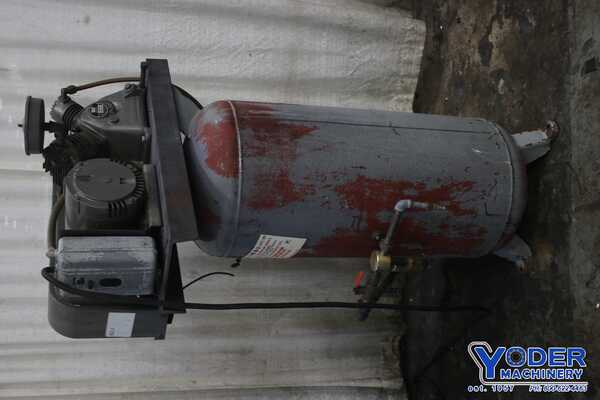 5 HP Worthington, vertical air compressor, #75885 - Image 1