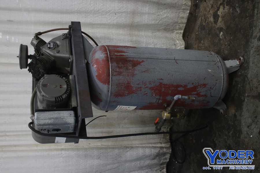 5 HP Worthington, vertical air compressor, #75885 - Image 2