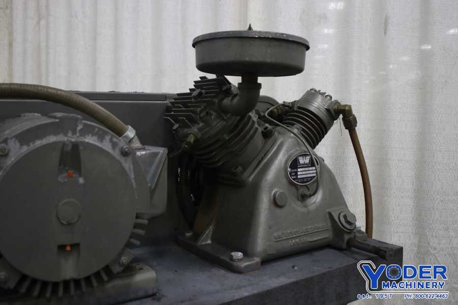 5 HP Worthington, vertical air compressor, #75885 - Image 5