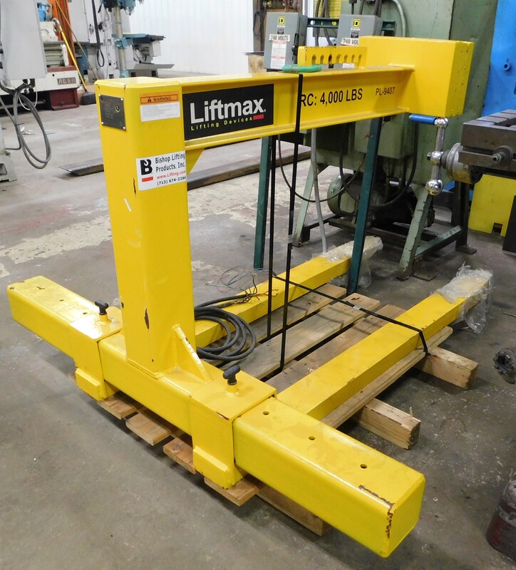 4000 lb. Liftmax #PL-9407, pallet lifter, 60" fork length, 2021 - Image 2